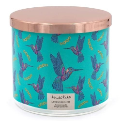 Candela profumata Frida Kahlo in vetro 400 g - Lavender Luxe