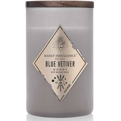 Męska świeca zapachowa sojowa Blue Vetiver Colonial Candle