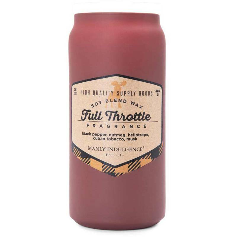 Soy scented candle for men Full Throttle Colonial Candle