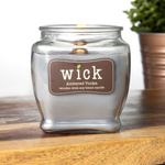 Candela di soia profumata stoppino di legno Colonial Candle Wick - Ambered Tonka