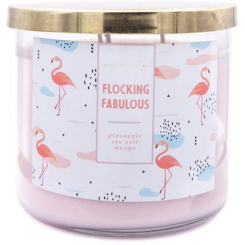 Flamingo Colonial Candle soja geurkaars - Flocking Fabulous