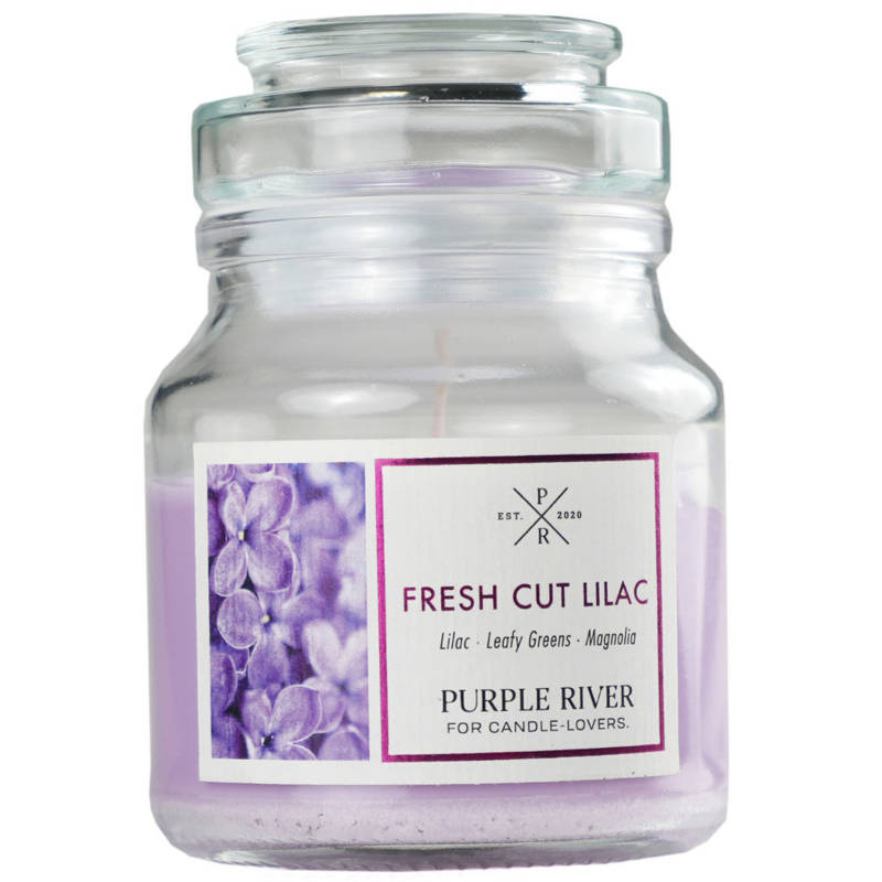 Purple River bougie parfumée de soja 113 g - Fresh Cut Lilac