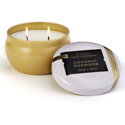 Candela profumata Candle-lite CLCo Candle Jar - No. 74 Coconut Oudwood