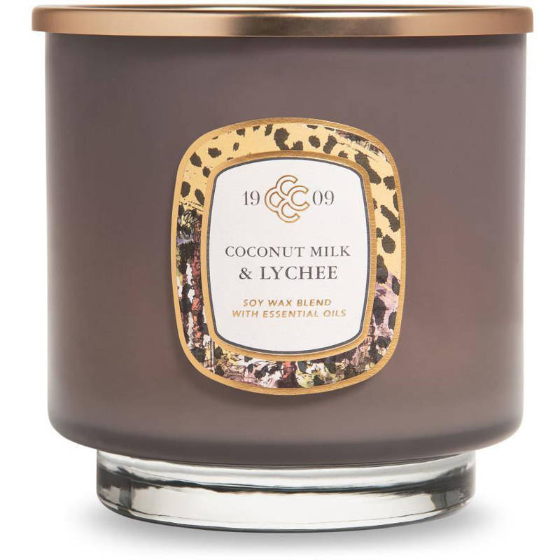 Lujosa vela perfumada Coconut Milk Lychee Colonial Candle