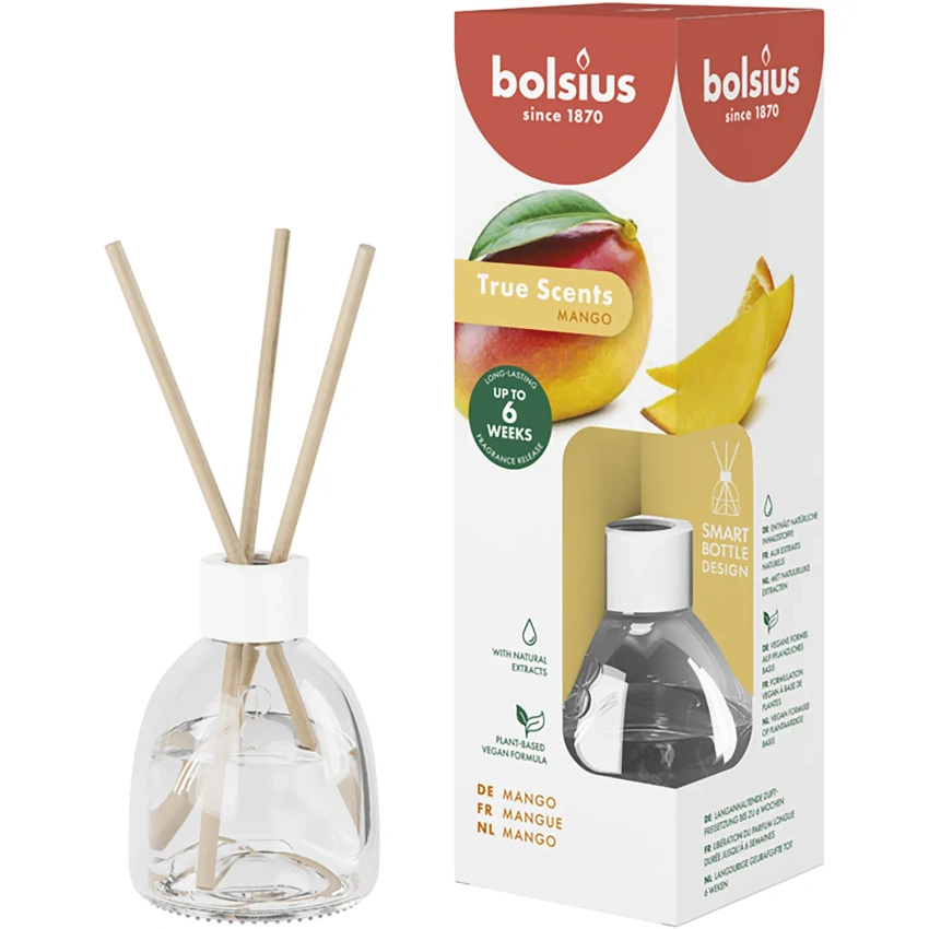 Bolsius True Scents fragrance diffuser 60 ml - Mango