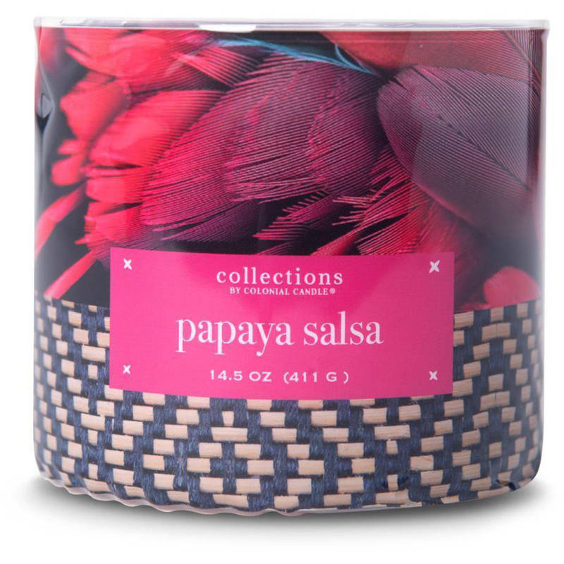 Sojowa świeca zapachowa Papaya Salsa Colonial Candle
