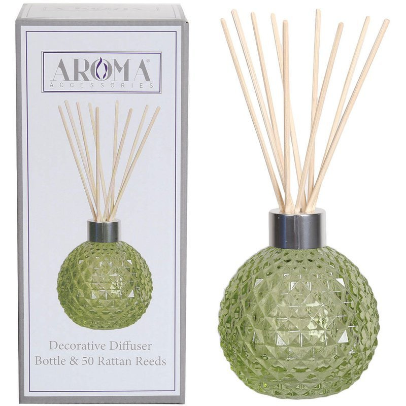 Bottle with sticks Woodbridge refill set - Green