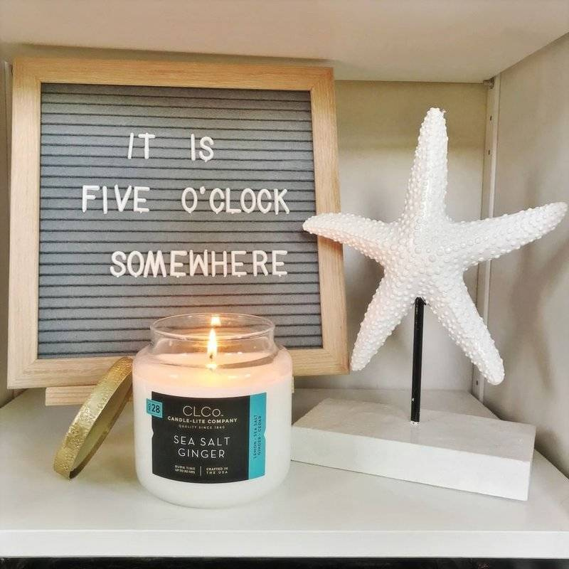 Vela aromática en vaso Candle-lite CLCo - No. 28 Sea Salt Ginger
