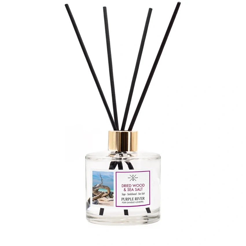 Purple River bastoncini profumati 100 ml - Dried Wood Sea Salt