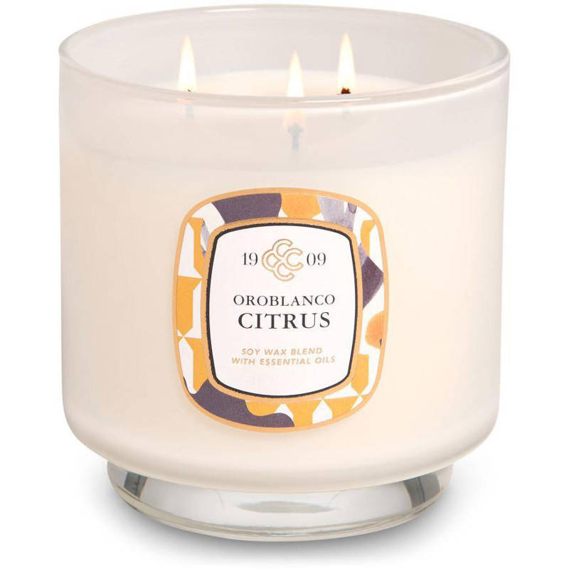 Bougie parfumée luxueuse Oroblanco Citrus Colonial Candle