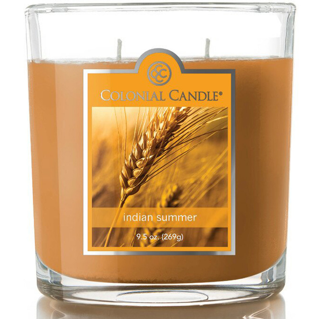 Scented candle soy 2 wicks Colonial Candle 269 g - Indian Summer