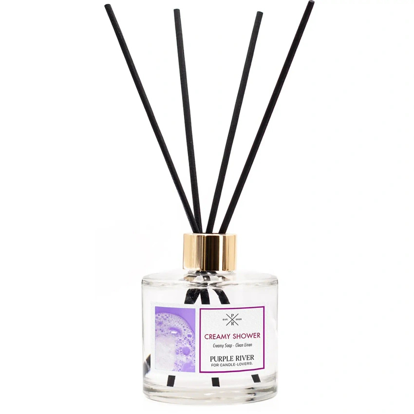 Geurstokjes Purple River 200 ml - Creamy Shower